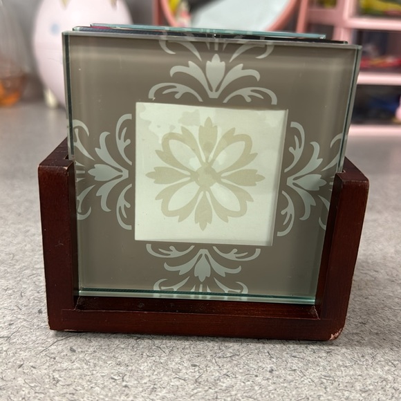 Sicura Glass Picture Frame Drink Coaster - Picture 4 of 7